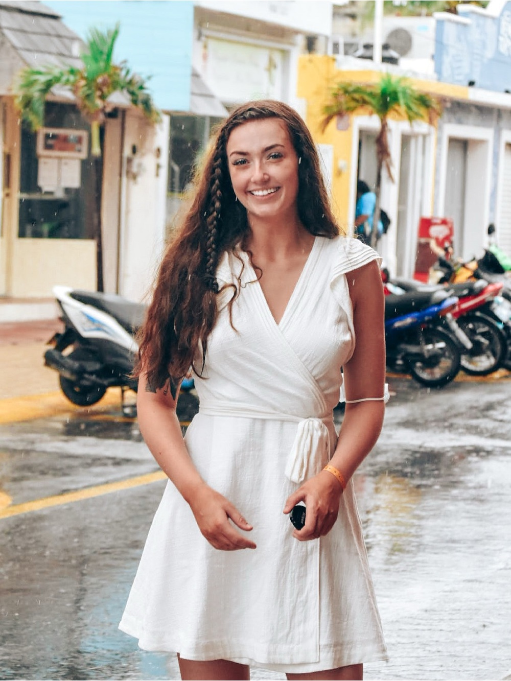 Madewell White Linen Dress